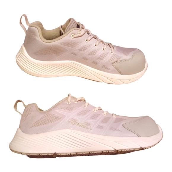 Merrel Moab Flight Carbon Fiber Work Shoes in Birch 8.5 - Picture 5 of 6